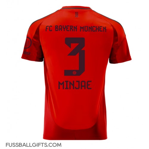 Bayern Munich Kim Min-jae #3 Fußballbekleidung Heimtrikot 2024-25 Kurzarm